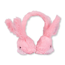 Load image into Gallery viewer, ReTrak Retractable Animalz Tangle-Free, Volume Limiting (85 dB) Over Ear Headphones for Kids, Pink Bunny (ETAUDFBNY)