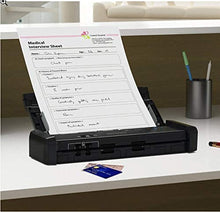 Load image into Gallery viewer, Epson WorkForce ES-200 Color Portable Document Scanner with ADF for PC and Mac, Sheet-fed and Duplex Scanning