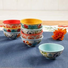 Load image into Gallery viewer, The Pioneer Woman Flea Market 3.12-Inch Dip Bowls, Set of 8