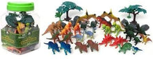 Load image into Gallery viewer, 40-Piece Dinosaur Playset