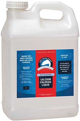 Bare Ground Winter Bare Ground Solutions BGB-2.5C 2.5Gal Liquid Ice Melt, 320 oz, white