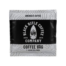 Load image into Gallery viewer, Black Rifle Coffee Company Coffee Steep Bags - (10 .28oz puches)