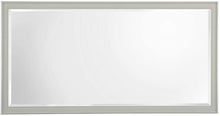 Load image into Gallery viewer, Home Decorators Collection Gazette 60 in. W x 31 in. H Single Framed Wall Mirror in Grey
