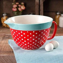 Load image into Gallery viewer, The Pioneer Woman 2.83-Quart Batter Bowl, 1 CT, Multiple Colors, Polka Dot