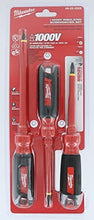 Load image into Gallery viewer, Milwaukee 48-22-2202 3-Piece 1000V Insulated Screwdriver Set