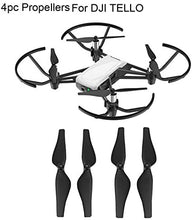 Load image into Gallery viewer, Ryze DJI Tello Part 2 Propellers Lightweight and durable, Easy to mount and detach Quick-Release Propellers, Black 2 Pairs