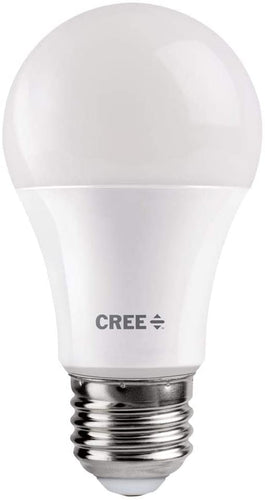 Cree 60W Equivalent Daylight (5000K) A19 Dimmable Exceptional Light Quality LED Light Bulb (2-Pack)