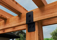 Load image into Gallery viewer, OZCO 51737 Ironwood 8-inch Post to Beam Bolt Inline Connector (2 per Pack)