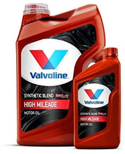 Load image into Gallery viewer, Valvoline High Mileage with MaxLife Technology SAE 10W-30 Synthetic Blend Motor Oil