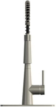 Load image into Gallery viewer, Glacier Bay Brenner Commercial Style Single-Handle Pull-Down Sprayer Kitchen Faucet in Stainless Finish