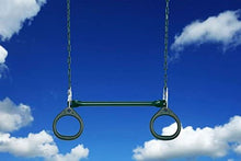Load image into Gallery viewer, Standard Trapeze bar W/Rings - Green, One Size
