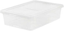 Load image into Gallery viewer, IRIS USA, Inc. IRIS Clear Storage 28 Quart Non-Latching Box