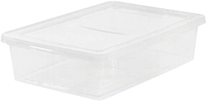 IRIS USA, Inc. IRIS Clear Storage 28 Quart Non-Latching Box