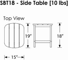 Load image into Gallery viewer, POLYWOOD SBT18AR