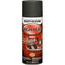 Load image into Gallery viewer, Rust-Oleum 248903 Automotive 12-Ounce High Heat 2000 Degree Spray Paint, Flat Black