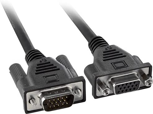 Insignia - 10' PC Monitor Extension Cable - Black