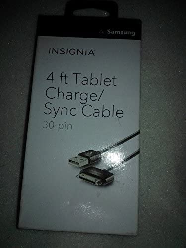 Insignia - 4ft 30-pin Charge-and-sync Cable