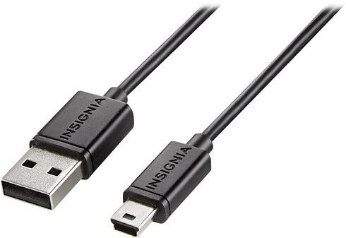 Insignia - 3' USB Type A-to-5-Pin Mini-B Cable