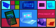 Load image into Gallery viewer, Premier 9 - 8.99" IPS Intel Atom [2-In-1] Quad Core 16GB Windows 8.1 Tablet with Docking Keyboard Case included