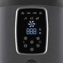 Load image into Gallery viewer, Emerald Gray Air Fryer 5.2 Liter Capacity w/Digital LED Touch Display &amp; Slide out Pan/Detachable Basket 1800 Watts (1813)