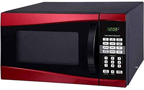 Hamilton Beach 0.9 cu ft 900W Microwave,by Product Hamilton Beach (Red)