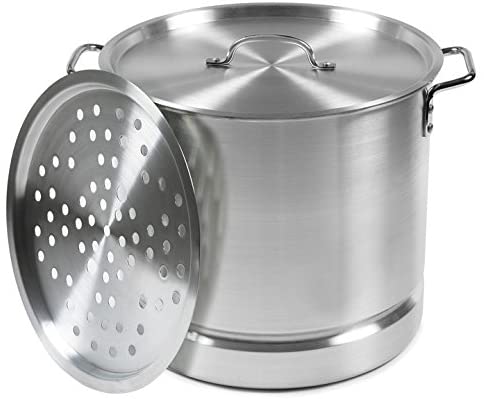 Aluminum Tamale and Steamer Pot