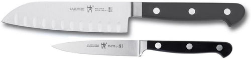 HENCKELS CLASSIC Asian Knife Set, 2-piece, Black/Stainless Steel
