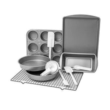 Load image into Gallery viewer, BakerEze 20 Piece Bakeware Set with Cooling Rack &amp; Baking Accessories