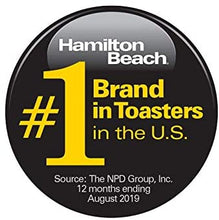 Load image into Gallery viewer, Hamilton Beach Extra Wide Slot Toaster with Bagel Technology, One-Touch Smart Function, Shade Select Auto-Shutoff and Cancel Button,
