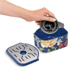 Load image into Gallery viewer, FlexBrew Single-Serve Coffee Maker, Fiona Floral - Includes Grounds Basket and Pod Holder