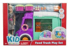 Load image into Gallery viewer, Kidconnect Food Truck Play Set with Fashion Doll, Lights and Sounds