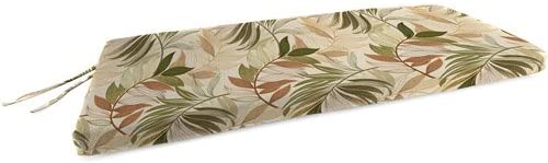 Jordan Manufacturing Outdoor Bench, Swing, and Glider Cushion, Oasis Nutmeg