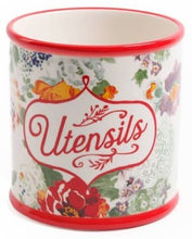 Load image into Gallery viewer, The Pioneer Woman Country Garden Utensil Crock