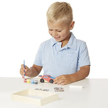 Load image into Gallery viewer, Melissa &amp; Doug Decorate-Your-Own Wooden Craft Kits Set - Race Car and Monster Truck