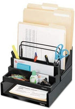 Load image into Gallery viewer, Designer Suites Desktop Organizer, 11 1/8 x 5 x 3 7/8, Black Pearl