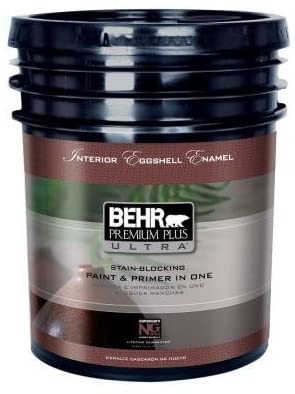 5-gal. Ultra Pure White Eggshell Enamel Interior Paint
