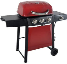 Load image into Gallery viewer, RevoAce 3-Burner LP Gas Grill with Side Burner, Red Sedona