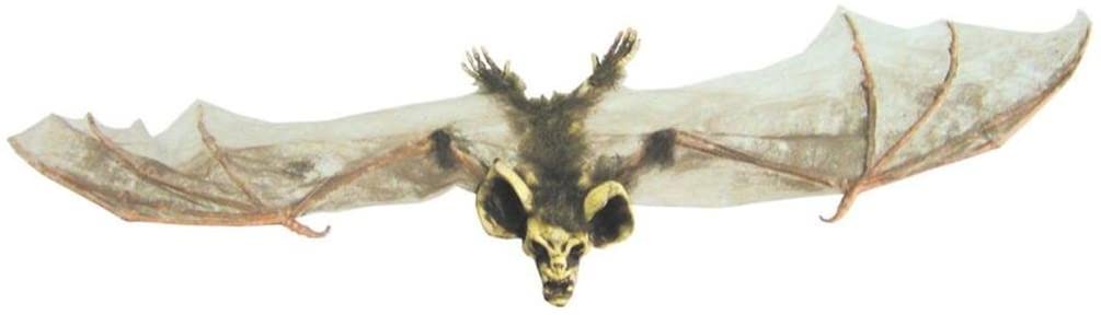 Costumes For All Occasions Va824 Bat With Skull Head Sml Brown