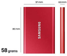 Load image into Gallery viewer, Samsung T7 Touch Portable SSD - 500GB - USB 3.2