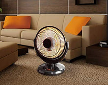 Load image into Gallery viewer, Mainstays Infrared Oscillating Dish Heater, Black Finish, JHS-800H