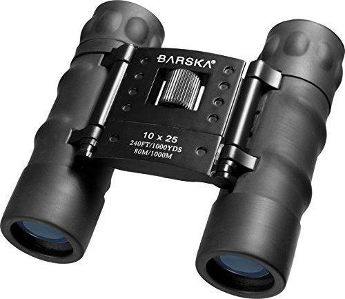 BARSKA Style 10x25 Compact Binocular (Black)