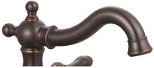 Load image into Gallery viewer, Lyndhurst 4 in. Centerset 2-Handle High-Arc Bathroom Faucet in Bronze