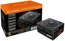 Load image into Gallery viewer, Thermaltake Toughpower Grand RGB 750W 80+ Gold Smart Zero 256-Color RGB Fan Fully Modular Power Supply 10 YR Warranty