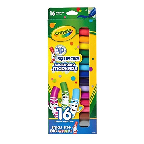 Crayola Pip-Squeaks Washable Markers 16 ea (Pack of 12)