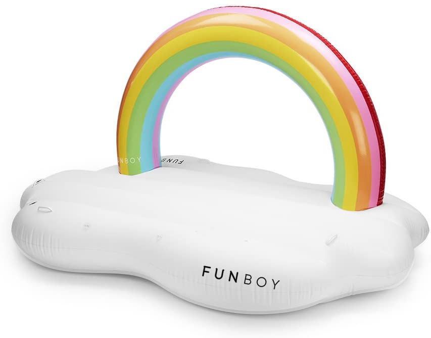 FUNBOY Giant Luxury Inflatable Float Raft for Pool Parties and Entertainment