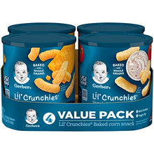 Load image into Gallery viewer, Gerber Lil&#39; Crunchies, Cheddar and Veggie Dip, 1.48 Ounce, 4 Count