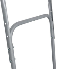 Load image into Gallery viewer, CASL Brands Heavy-Duty Rolling Snow Pusher with 6-Inch Polypropylene Wheels and Adjustable Aluminum Handle - Wheeled Snow Plow-Style Back Saver Snow Shovel - 26-Inch Blade