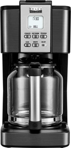 Bella Pro Series 14-Cup Coffee Maker (90061) Stainless Steel/Black - New