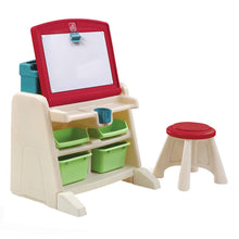 Load image into Gallery viewer, Step2  Flip and Doodle Desk with Stool Easel