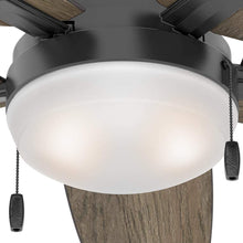 Load image into Gallery viewer, Antero 46 in. LED Indoor Matte Black Ceiling Fan with Light Kit